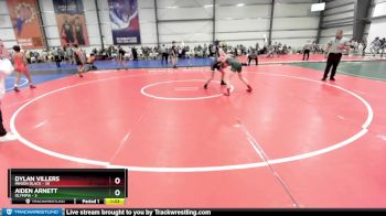 110 lbs Rd# 1 9:00am Friday - Dylan Villers, Minion Black vs Aiden Arnett, Olympia