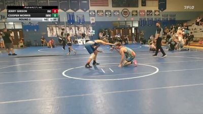 138 lbs Round 2 - Cooper Morris, Black Mountain Wrestling Club vs Jerry Gibson, R-S Central High School Wrestl