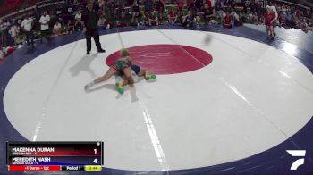 130 lbs Semis & Wb (16 Team) - Makenna Duran, Oregon Red vs MEREDITH NASH, Nevada GOLD