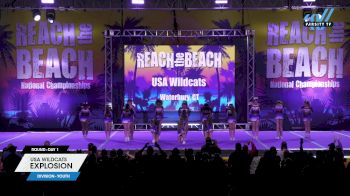 USA Wildcats - Explosion [2024 L1 Youth Day 1] 2024 ACDA Reach the Beach Cheer Grand Nationals