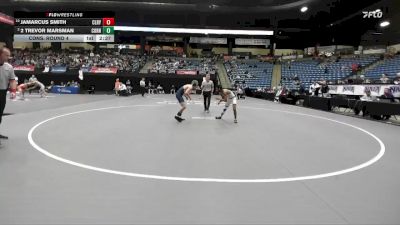 125 lbs Cons. Round 4 - Jamarcus Smith, Cleary vs 2 Trevor Marsman, Cornerstone