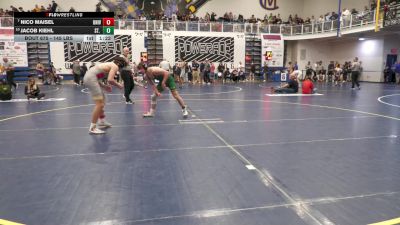 145 lbs R-16 - Nico Maisel, University-WV vs Jacob Kiehl, St. Edward-OH