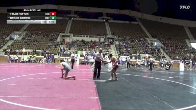 5A 157 lbs Semifinal - Tyler Payton, Elmore County School vs Brock Godwin, Holtville