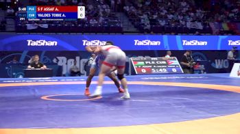 65 kg Qualif. - Abdullah S F Assaf, Palestine vs Alejandro Enrique Valdes Tobier, Cuba