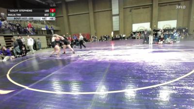 235 lbs Cons. Semi - Goldy Stephens, Lawrence vs Malia Tini, Westmoore