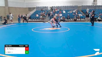 109 lbs Cons. Round 9 - Blake Frantz, Wadsworth vs Lincoln Rohr, Massillon Perry