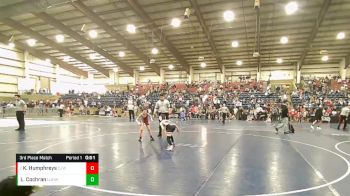 75 lbs 3rd Place Match - Kempson Humphreys, Cedar Jr. Wrestling vs Lawson Cochran, Uintah Jr High Wrestling