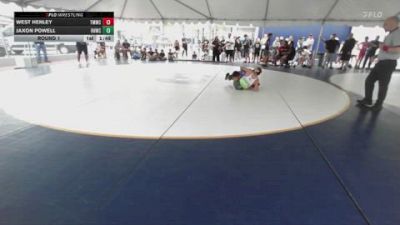 126 lbs Round 1 - West Henley, Titan Mercury Wrestling Club vs Jaxon Powell, Rough House Wrestling Club