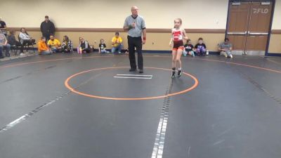 60 lbs Rr Rnd 2 - Parker Hoover, Phoenix Girls Red vs Ireland Parnell, PA West