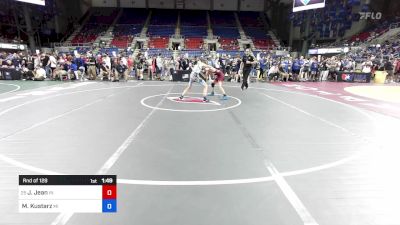 106 lbs Rnd Of 128 - Jaxsen Jean, IN vs Merrick Kustarz, MI