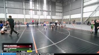 56-58 lbs Round 3 - Rhett Zechman, Buzzsaw WC vs Analia Navarro, Scrap Yard Garage Wrestling