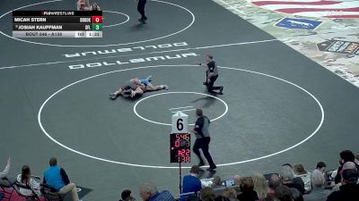 Champ. Round 1 - Micah Stern, Brookings vs Josiah Kauffman, Sioux Falls Lincoln