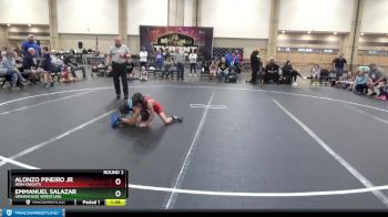 56 lbs Round 2 - Alonzo Pineiro Jr, Iron Knights vs Emmanuel Salazar, Grindhouse Wrestling