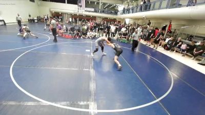 165 lbs Champ. Round 1 - George Lopez, Riverton High School vs Taylor Graham, Fremont Wrestling Club