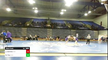 174 lbs Semifinal - Jared Simma, Northern Iowa vs Nick Fox, Northern Iowa