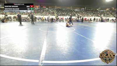 73 lbs Consi Of 16 #2 - Sawyer Shouse, Morrison Takedown Club vs Grayson Gillham, Team Conquer Wrestling