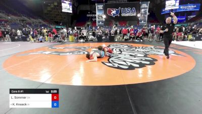 157 lbs Cons 8 #1 - Landyn Sommer, OK vs Kyler Knaack, IA