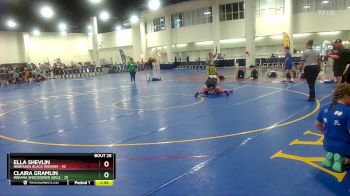 170 lbs Placement (16 Team) - Claira Gramlin, Indiana Smackdown Girls vs Ella Shevlin, Nebraska Black Widows