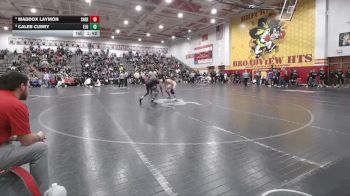 132 lbs Cons. Round 7 - Caleb Curry, Elder vs Maddox Laymon, Sheridan