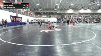 125 lbs Cons. Round 3 - Kallen Koelzer, Ottawa University vs Rylen Gonda, Missouri Valley