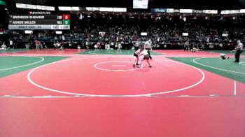 95 lbs Champ. Round 1 - Bronson Shearer, FOWCA vs Asher Miller, WKA2