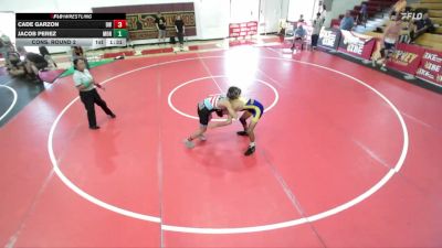 113 lbs Cons. Round 2 - Cade Garzon, 951 WC vs Jacob Perez, Gahr High School