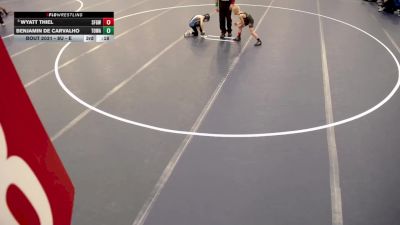 8U - F Champ. Round 1 - Declan Rohan, Perham Wrestling Club vs Bastian Hennig, Rogers Area Youth Wrestling Club