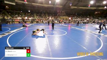 55 lbs Semifinal - Bradey Bleich, Mat Assassins vs Jair Almaraz, Shootbox