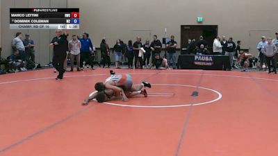 106 lbs Champ. Rd Of 16 - Marco Lettini, Ruthless Wrestling Club vs Dominik Coleman, M2