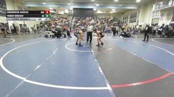 138 lbs Cons. Round 5 - Trent Meraw, Aliso Niguel vs Kenerson Garcia, Corona
