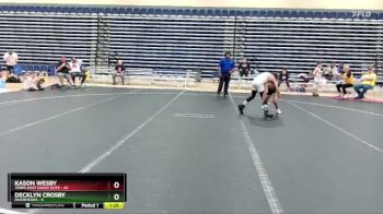 84 lbs Semis & 1st Wrestleback (8 Team) - Kason Wesby, Terps East Coast Elite vs Decklyn Crosby, Riverheads