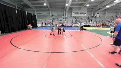 90 lbs Rr Rnd 1 - Alexander Gaudious, Elite NJ Elem Black vs Carter Schmidt, Pursuit Wrestling Academy - Green