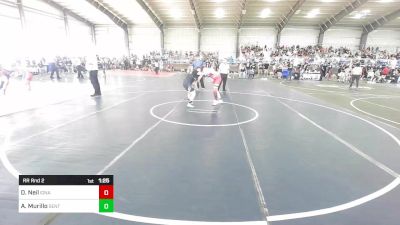 146 lbs Rr Rnd 2 - Dawson Neil, Ignacio Wrestling Club vs Aubree Murillo, Sentinels Wr Ac