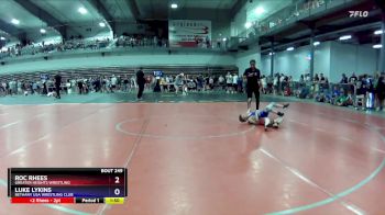 58-61 lbs Round 3 - Roc Rhees, Greater Heights Wrestling vs Luke Lykins, Bethany USA Wrestling Club