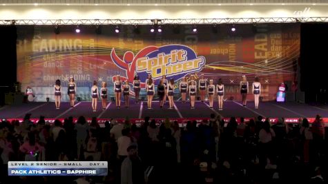 Pack Athletics - Sapphire [2025 L2 Senior - Small Day 1] 2025 Spirit Cheer Dance Grand Nationals & Cheer Nationals
