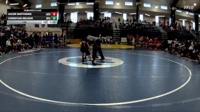 126 lbs Round 1 (16 Team) - Christian Nelson, Upson Lee vs Jacob Matthews, Lumpkin Co.