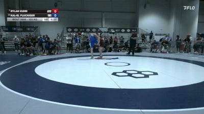 125 kg Champ. Rd Of 16 - Rylan Kuhn, Air Force Regional Training Center vs Kal-El Fluckiger, Valiant Wrestling Club