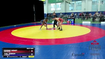 60kg Cons. Round 5 - Dominic Wendt, Miri Piri WC vs Yuel Kebrom, Jr Huskies