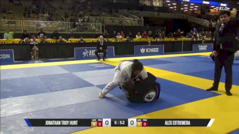 Alex Estremera vs Jonathan Troy Hunt 2025 Pan Jiu Jitsu IBJJF Championship