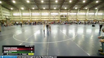 49 lbs Quarterfinal - Gage Petersen, Sons Of Atlas vs Kolton Strong, Champions Wrestling Club