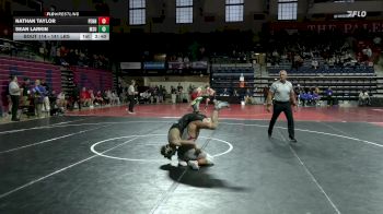 141 lbs Consi Of 16 #2 - Nathan Taylor, Penn vs Sean Larkin, Michigan State