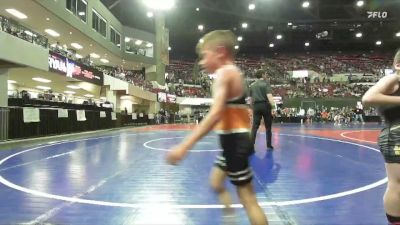 61 lbs Quarterfinal - Colt Jacobi, Pioneer Wrestling Club vs Carter Enis, Thermopolis Wrestling Club