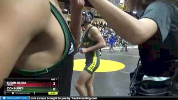 106 lbs Semifinal - Zion Mares, Pueblo County vs Edwin Sierra, Poway