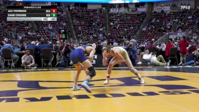 127 lbs 7th Place - Jax Fuhrman, Delone Catholic vs Zane Crouse, Bishop McDevitt