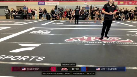 Oliver Tran vs Ava Thompson 2024 ADCC Austin Open