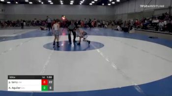 58 lbs Prelims - Paxton Terry, Team USA vs Antonio Aguilar, Cali Red