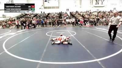 70 lbs Champ. Round 2 - Matthew Jacobs, Geneva Wrestling Club vs Luke Winchester, Falconer Youth Wrestling