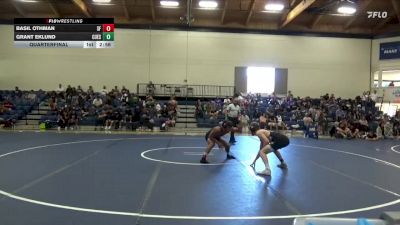 157 lbs Quarterfinal - Basil Othman, San Francisco State vs Grant Eklund, Cuesta College