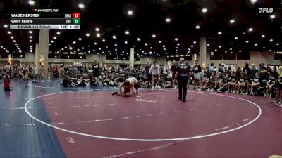 175 lbs Round 4 (6 Team) - Whit Lewis, Team Mat Clash vs Wade Kersten, BRAWL Silver