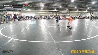 108 lbs Consi Of 32 #2 - Vinny Petro, Cowboy Wrestling Club vs Tripp Martin, Team Tulsa Wrestling Club